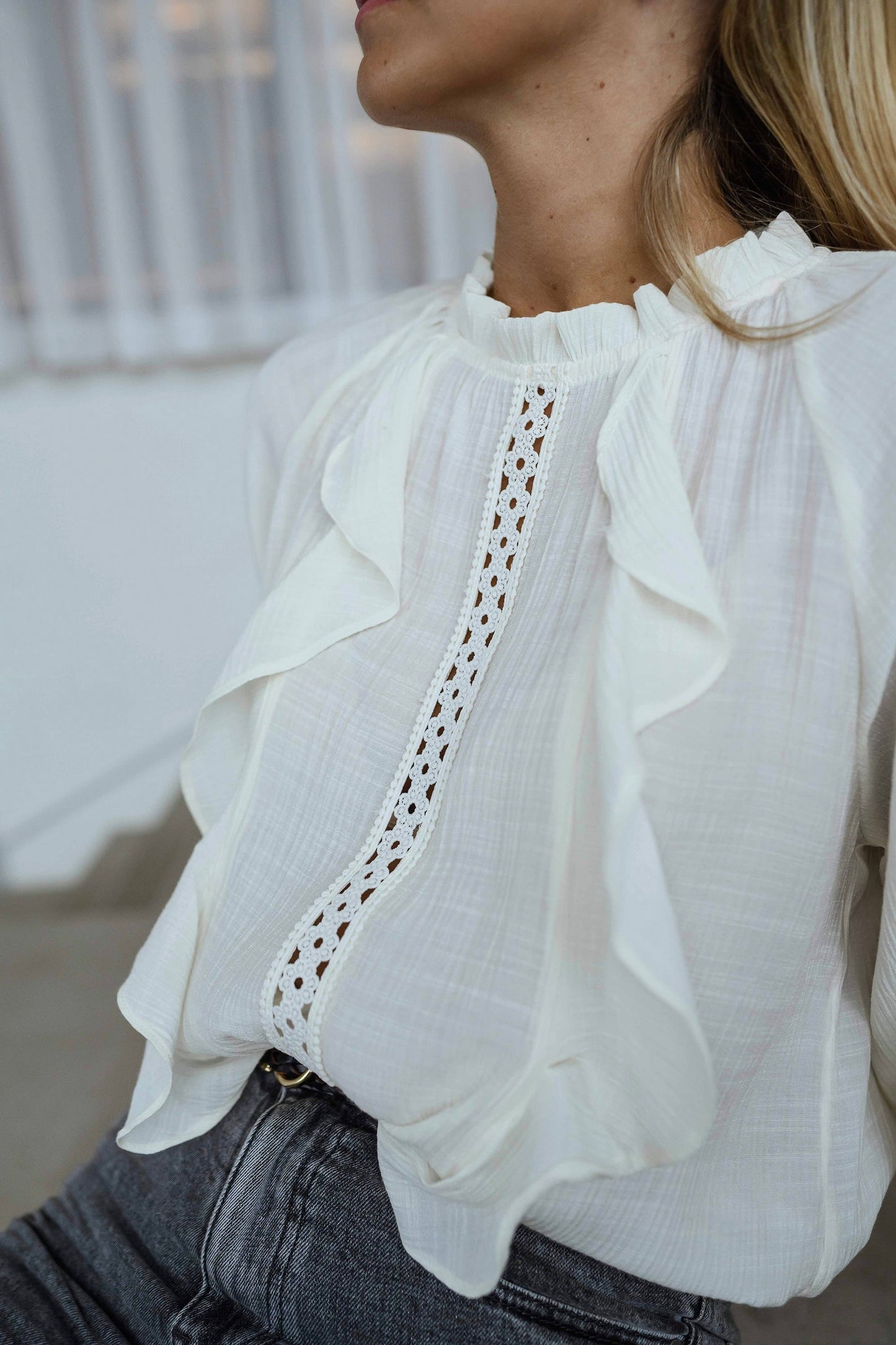 Ecru Meggy Blouse
