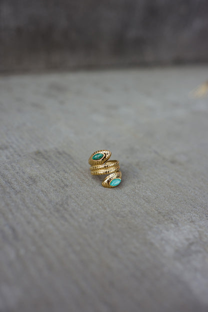 Golden Elicia Ring
