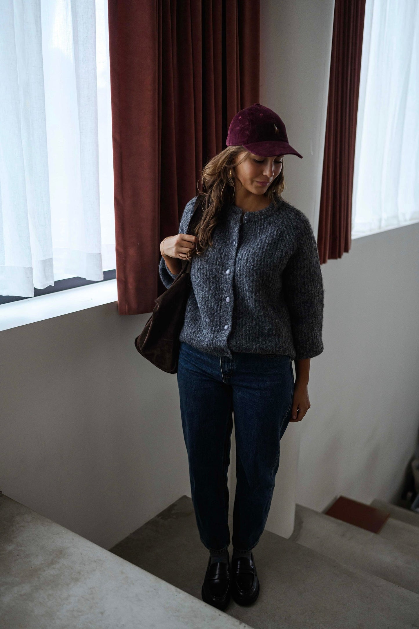 Grey Elony Cardigan