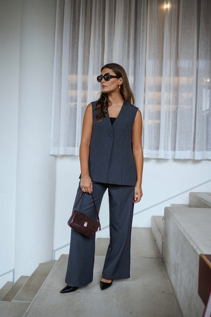 Gray Ringo Vest
