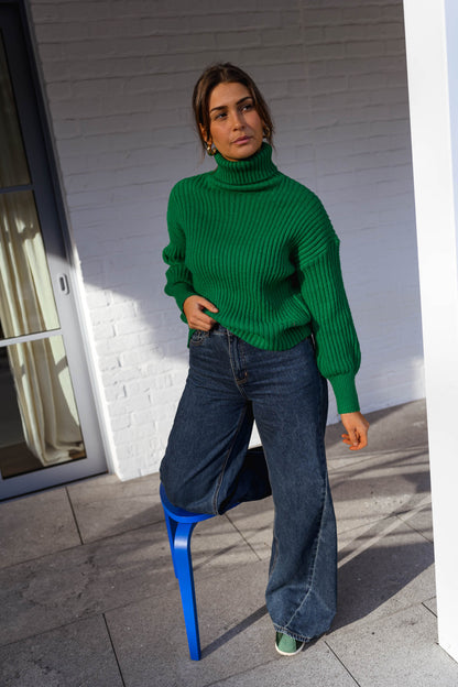 Green Belon Sweater