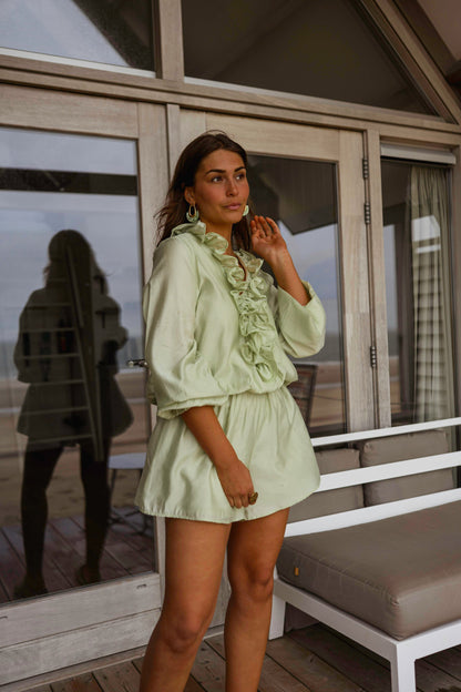 Green Mayssa Romper