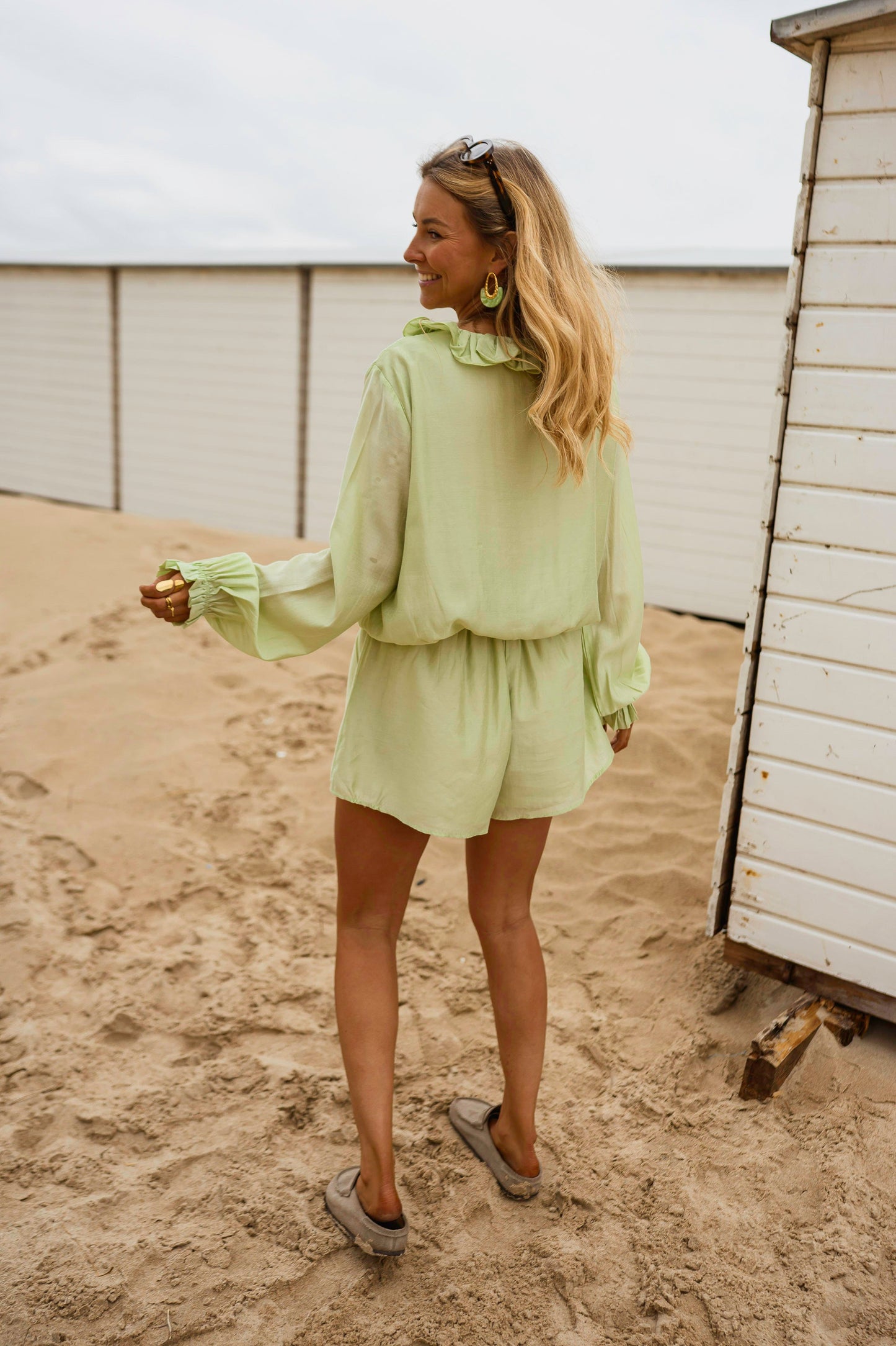 Green Mayssa Romper