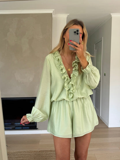 Green Mayssa Romper