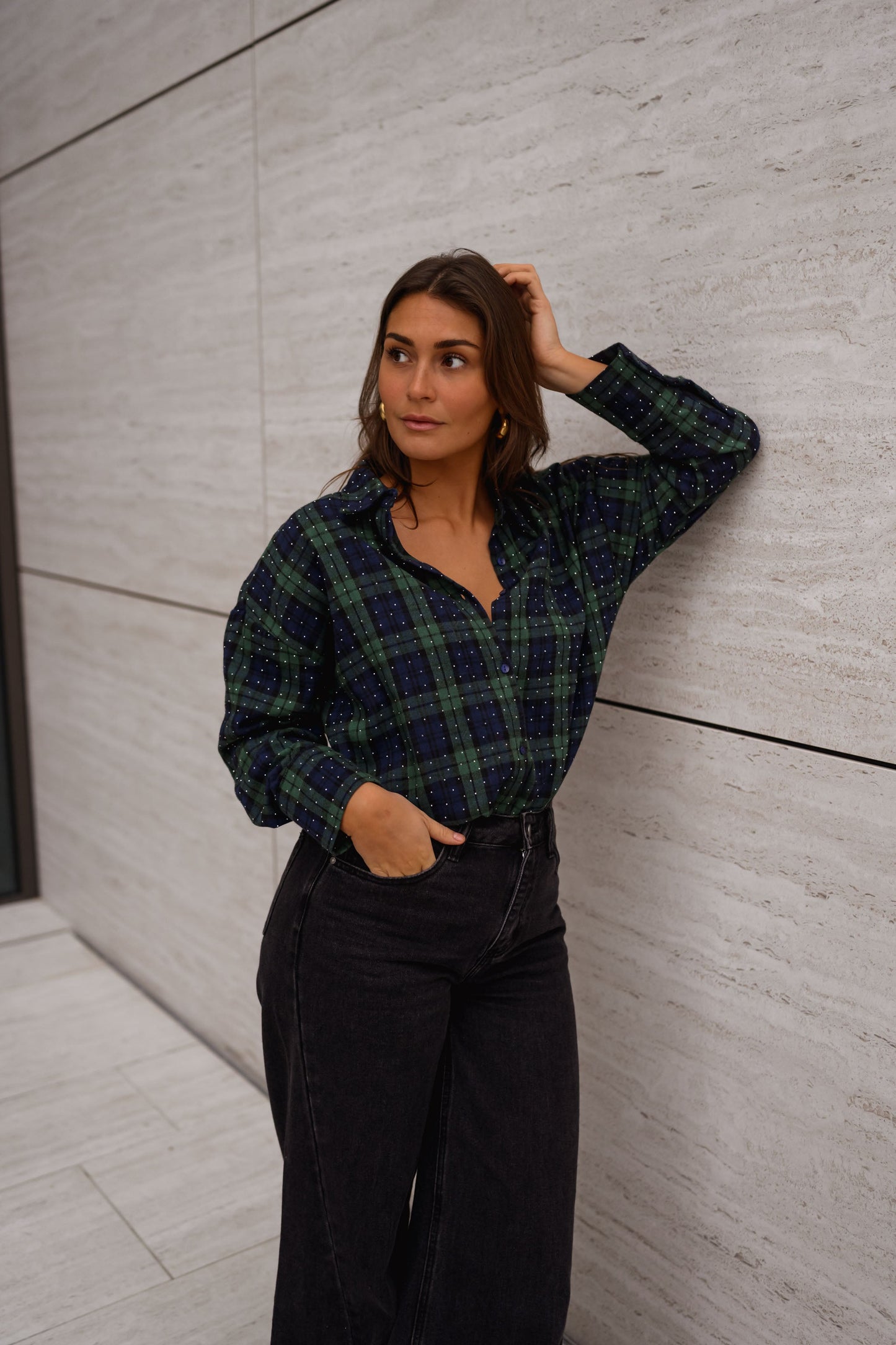 Green Plaid Dicki Shirt