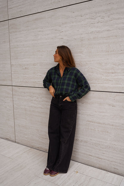 Green Plaid Dicki Shirt