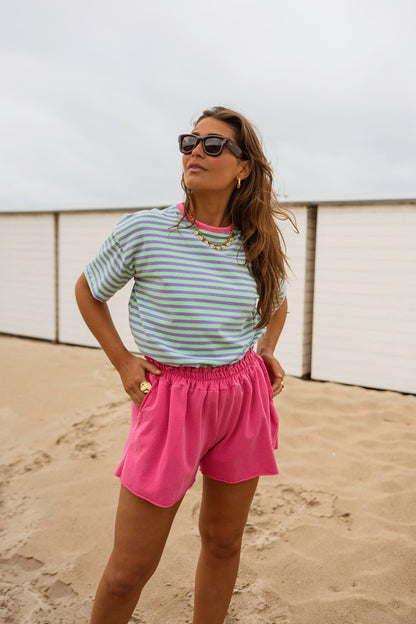 Green and Purple Chloe T-Shirt