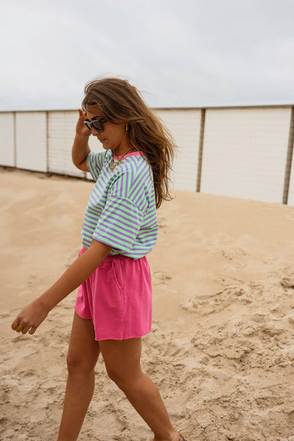 Green and Purple Chloe T-Shirt