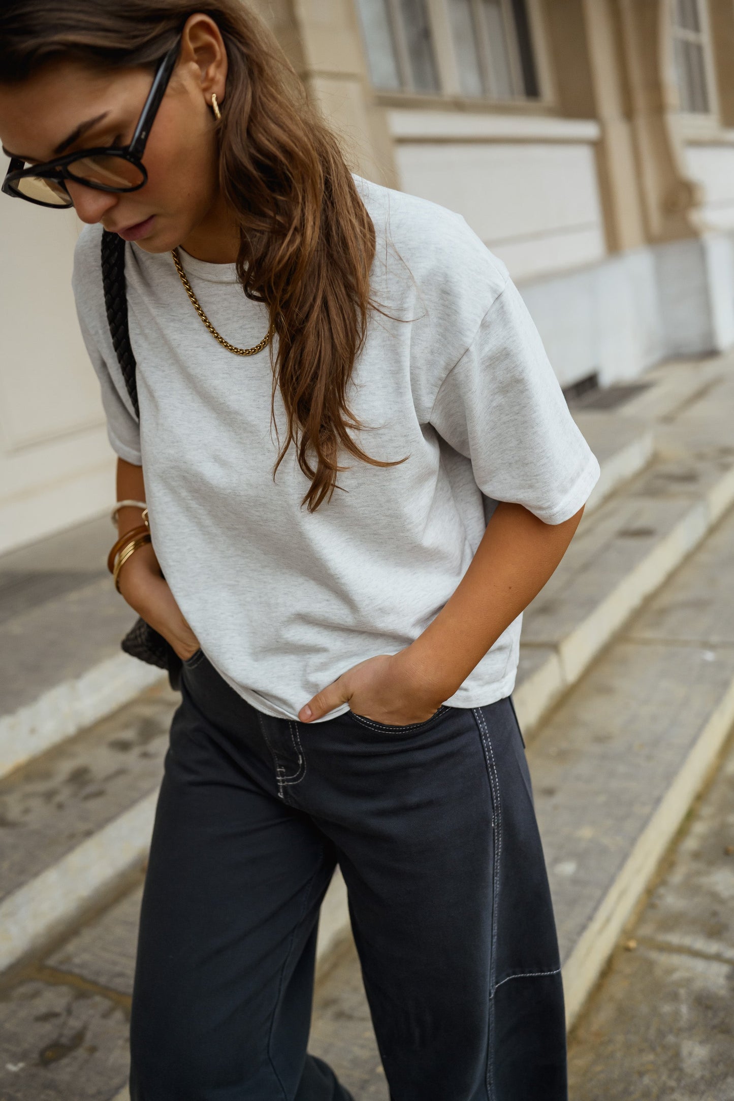 Grey Avery T-shirt