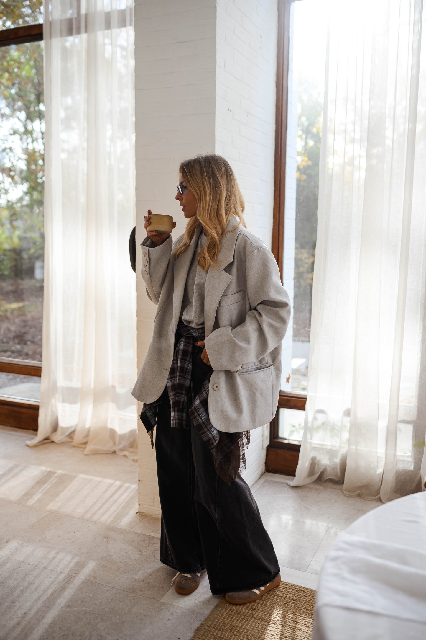 Grey Galia Blazer