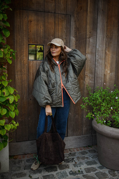 Khaki Rainy Coat