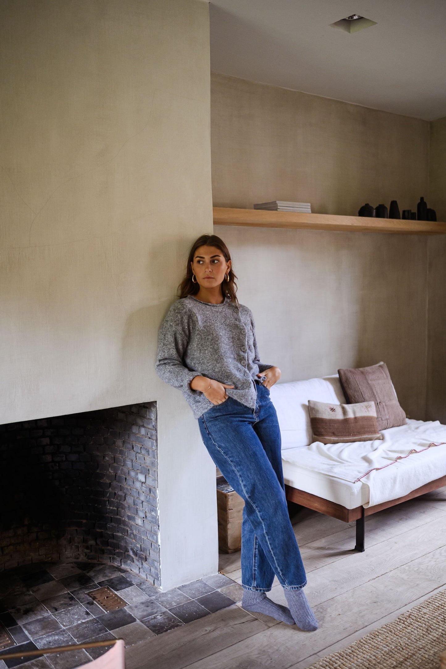 Grey Mael Sweater