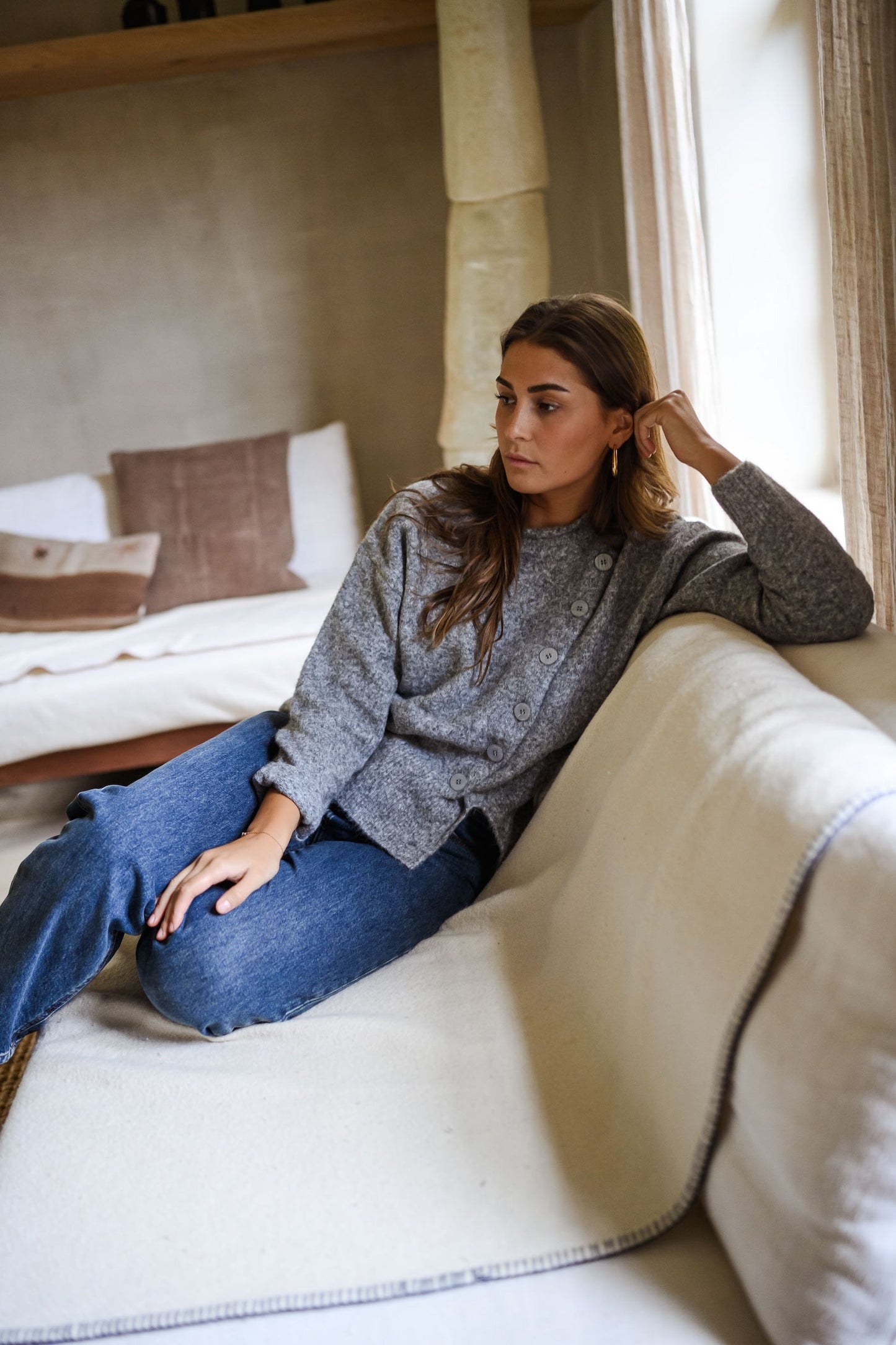 Grey Mael Sweater