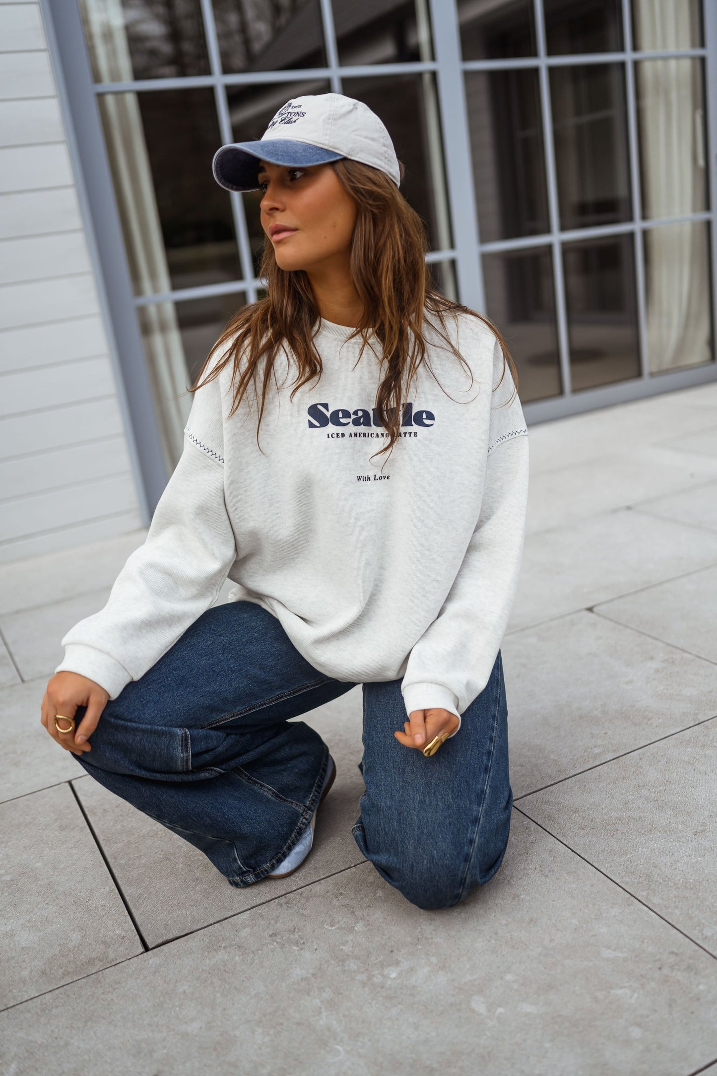 Grey Seattle Sweater