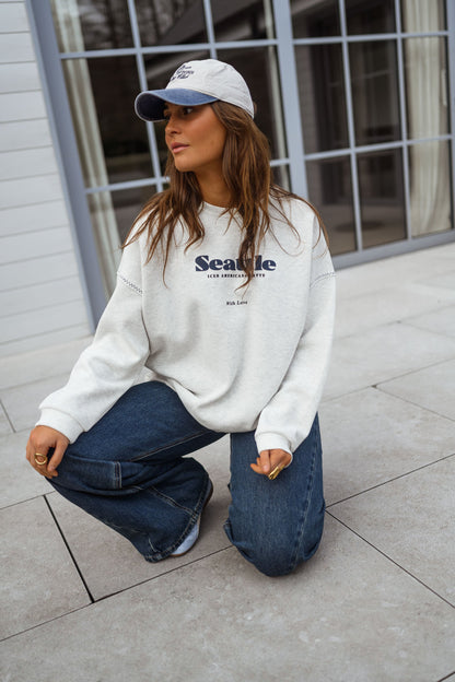 Grey Seattle Sweater