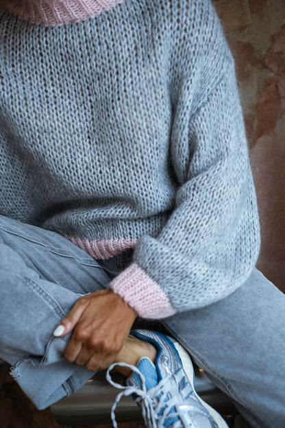 Grey Suzanne Sweater