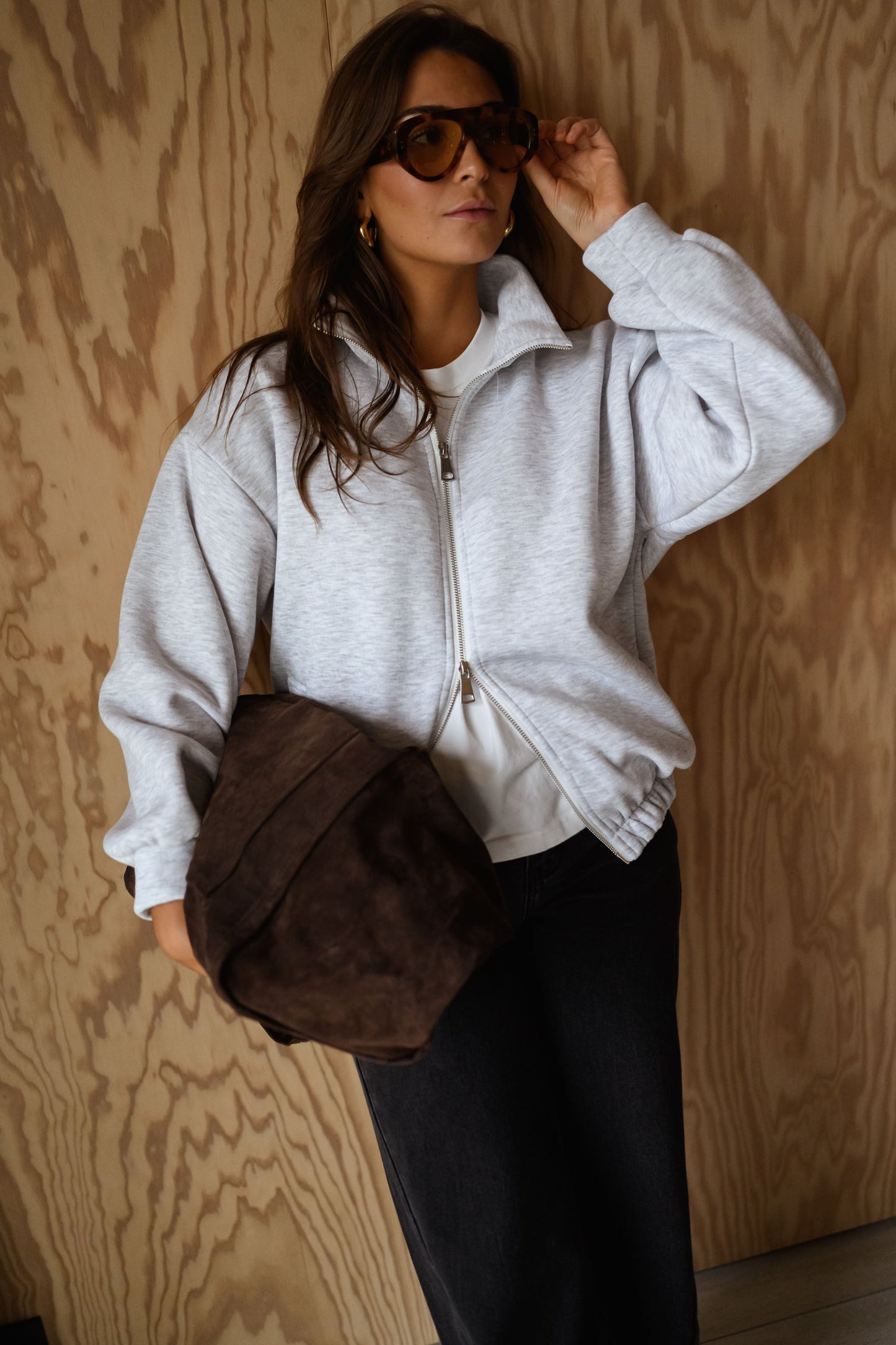 Grey Suzie Cardigan