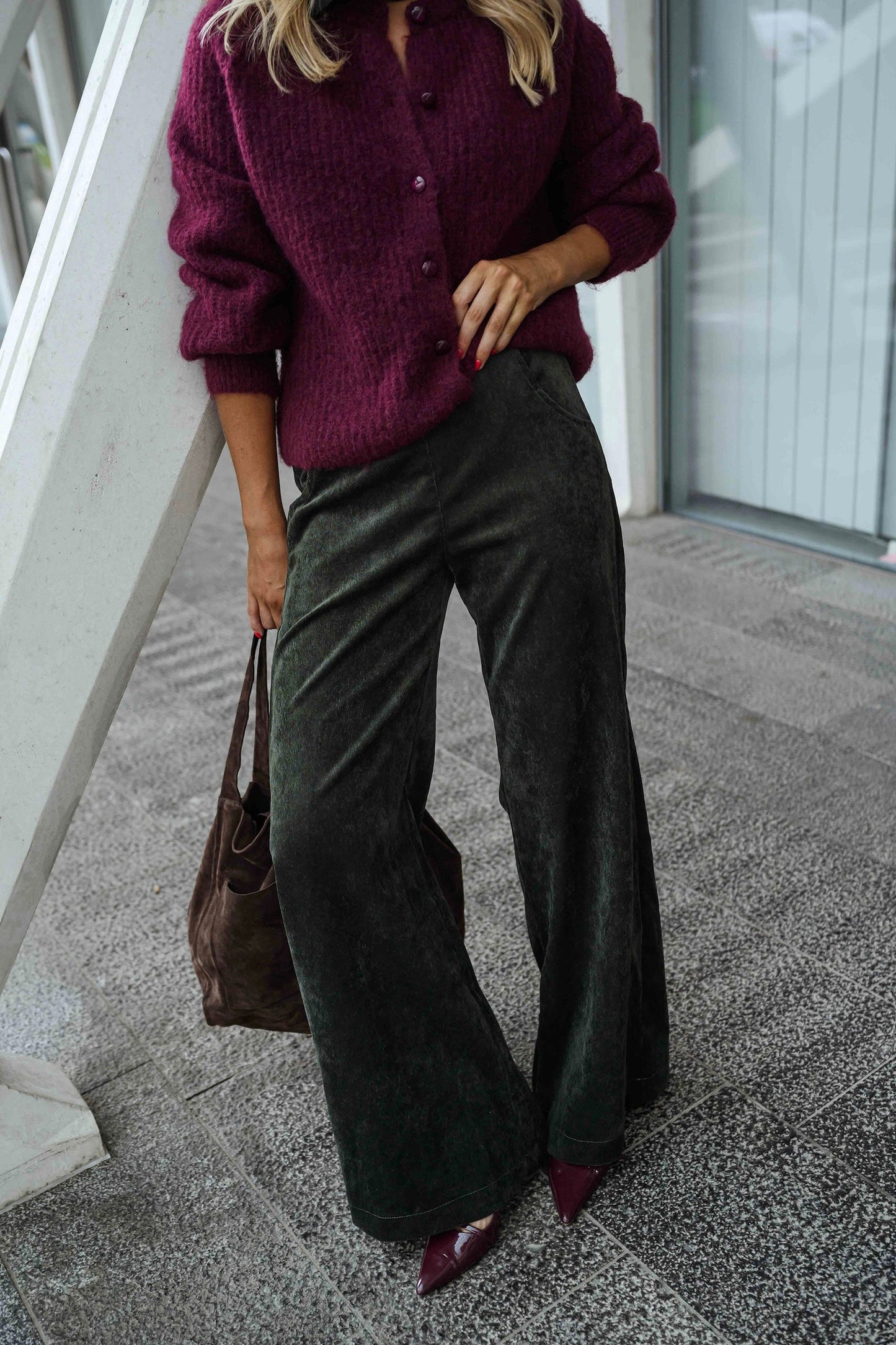 Khaki Mahaut Pants