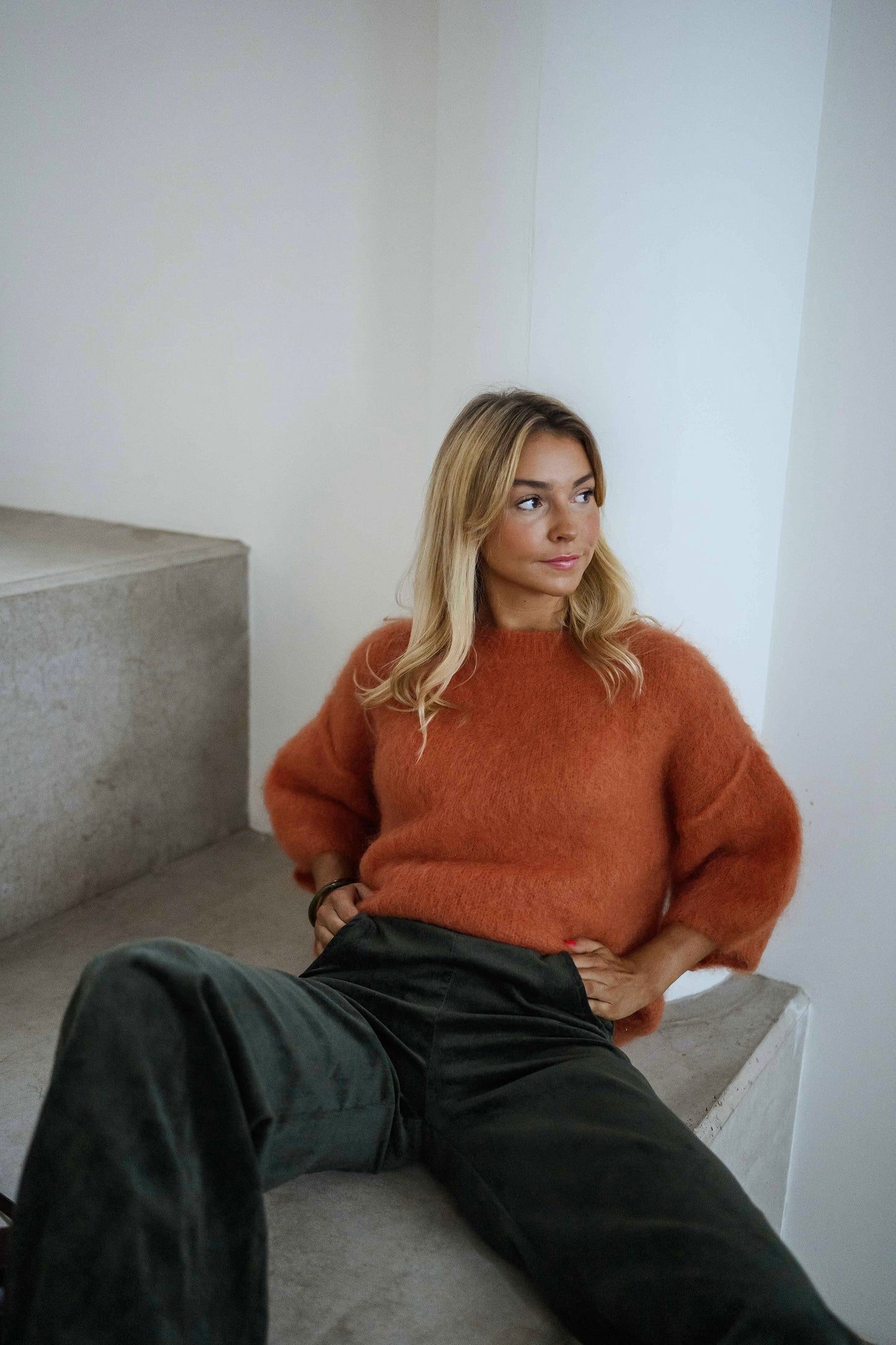 Khaki Mahaut Pants