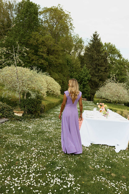 Glittery Lilac Lya Dress