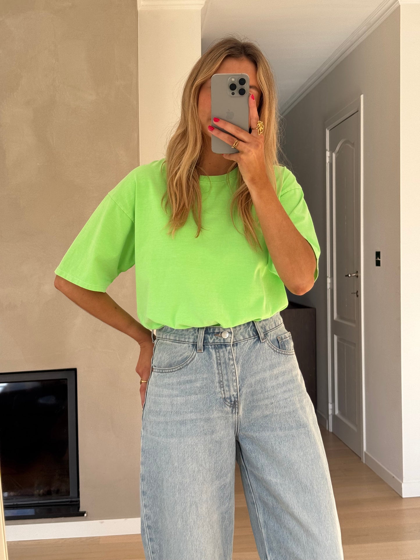 Neon Green Lyne T-Shirt