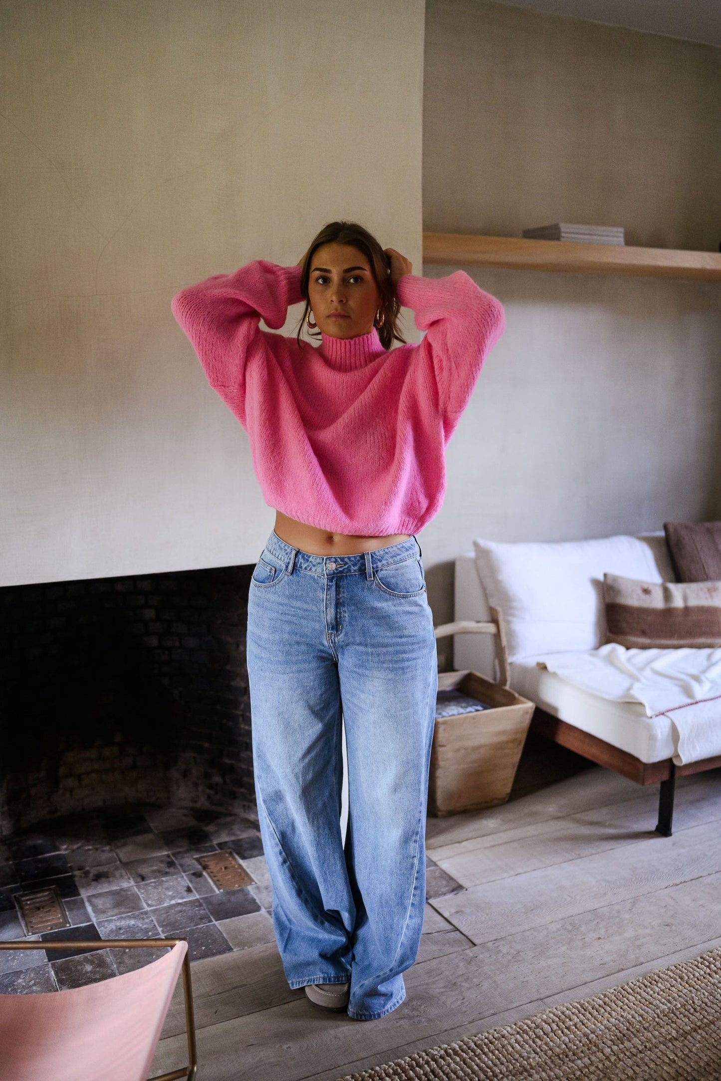 Pink Angele Sweater