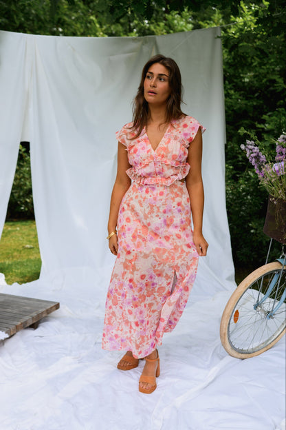 Pink Floral Odile Dress