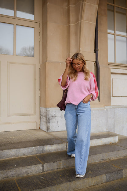 Pink Larry Sweater