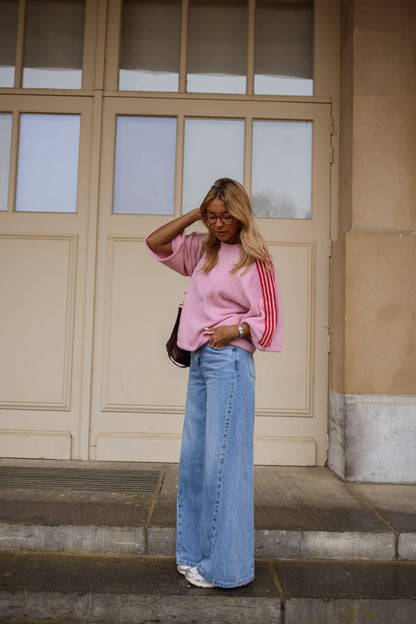 Pink Larry Sweater