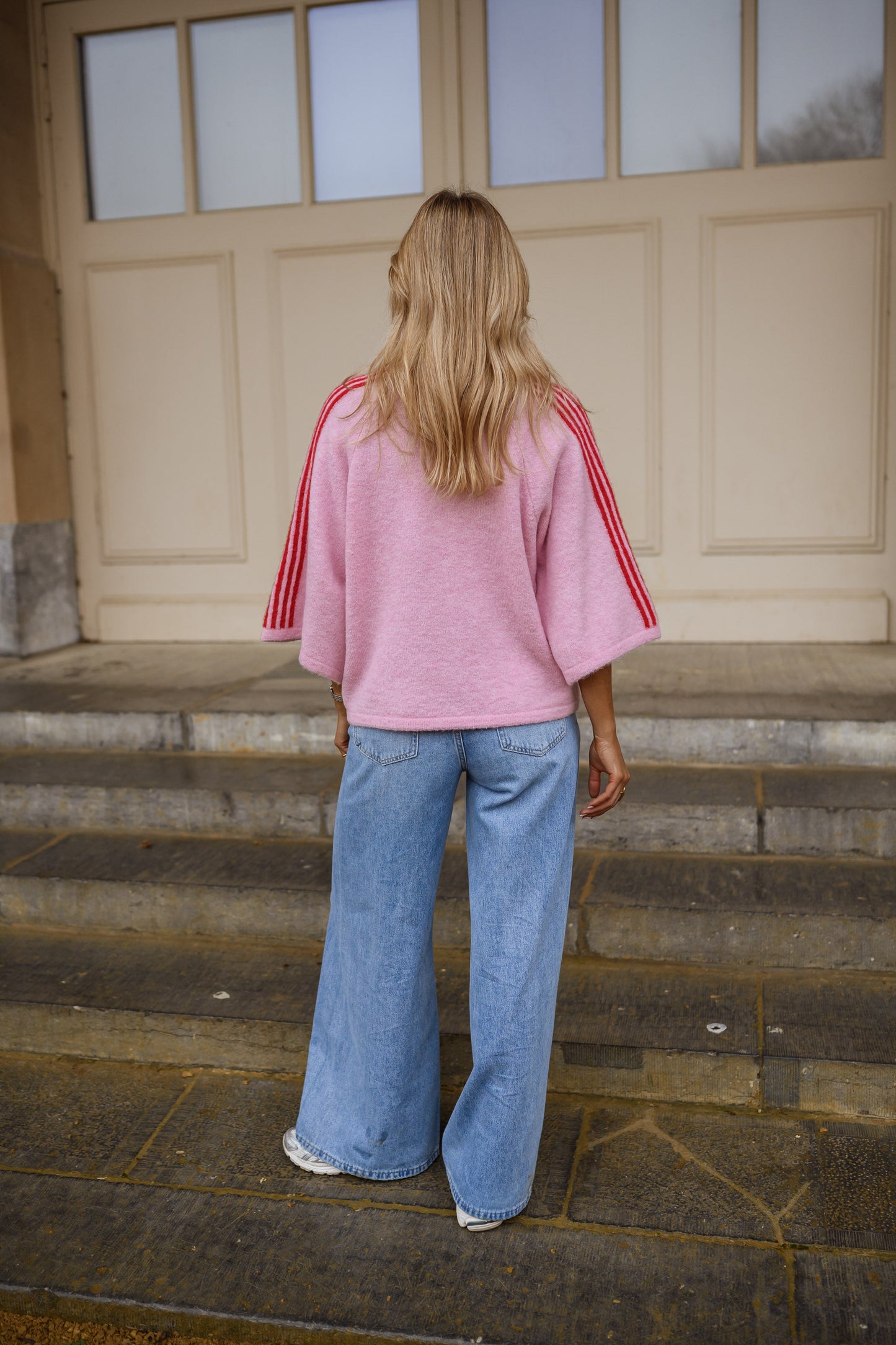 Pink Larry Sweater
