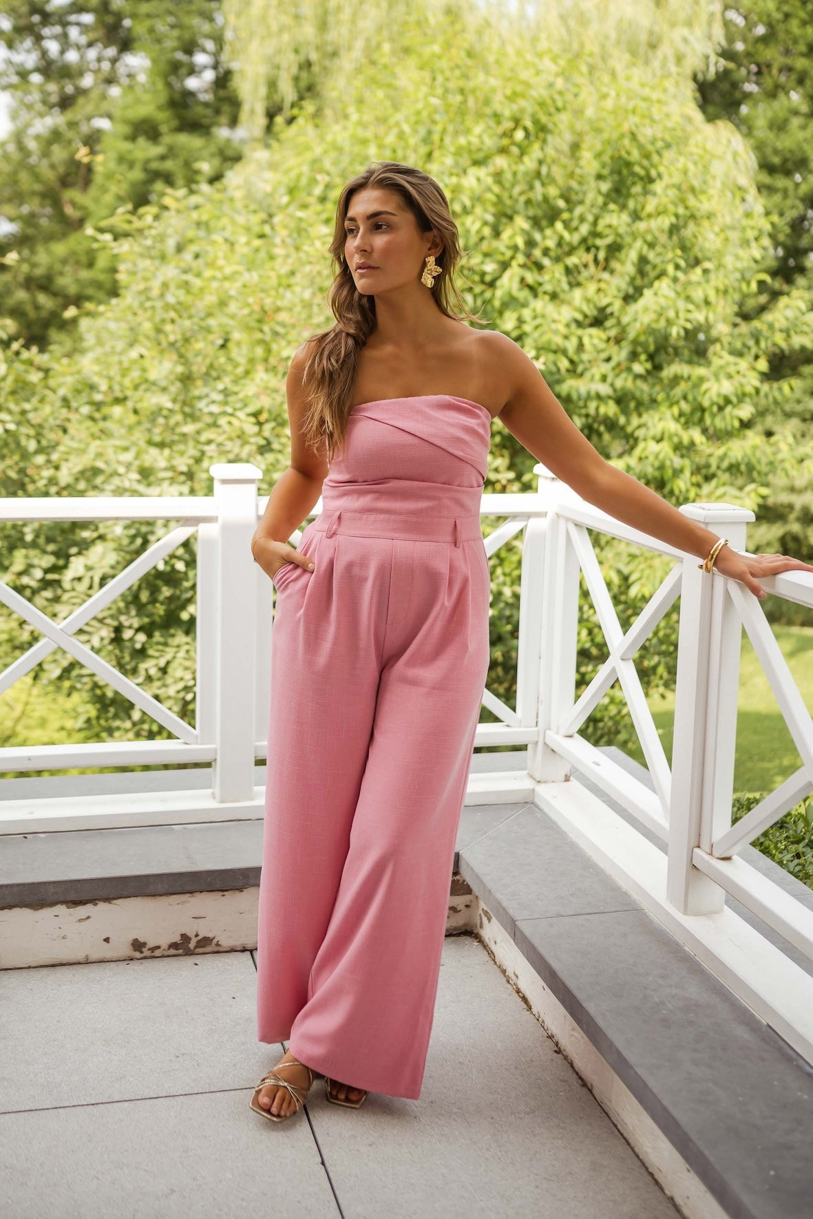 Pink Maina Jumpsuit