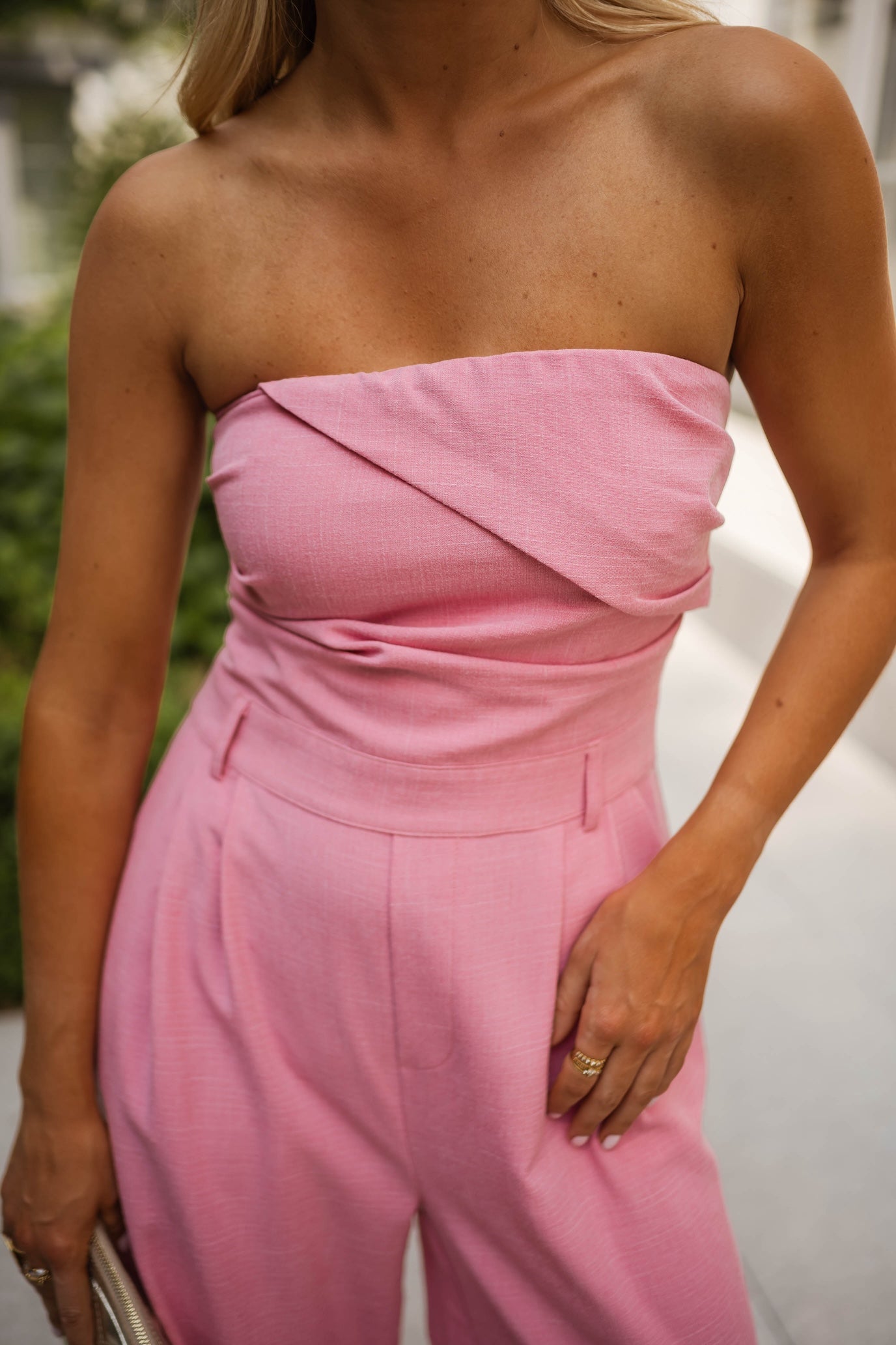 Pink Maina Jumpsuit