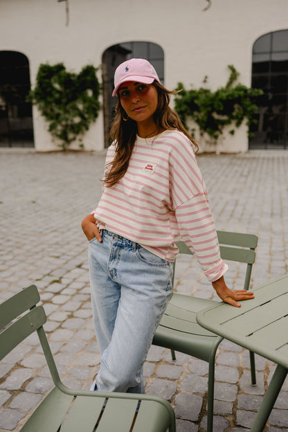 Pink Striped Dalti T-Shirt