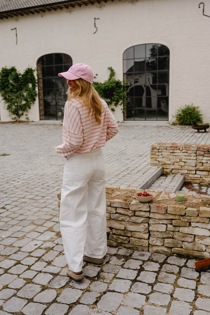 Pink Striped Dalti T-Shirt