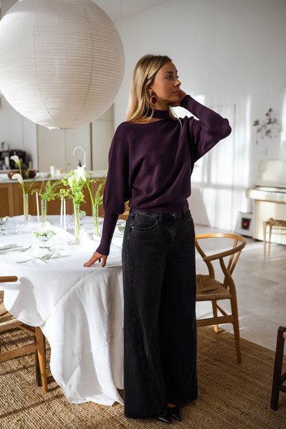 Plum Aiko Sweater