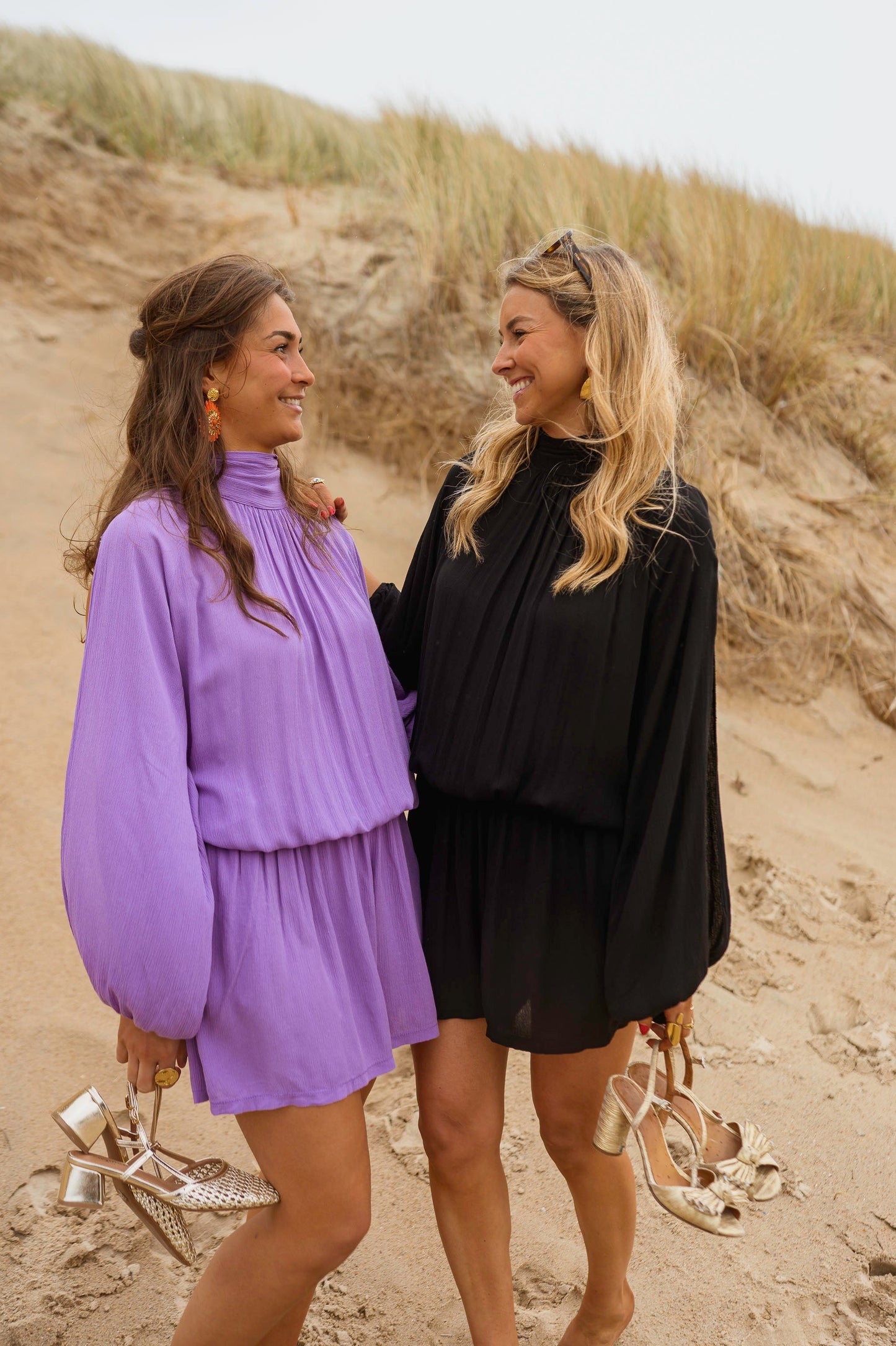 Purple Lexy Romper