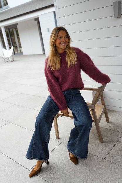 Purple Pieter Sweater