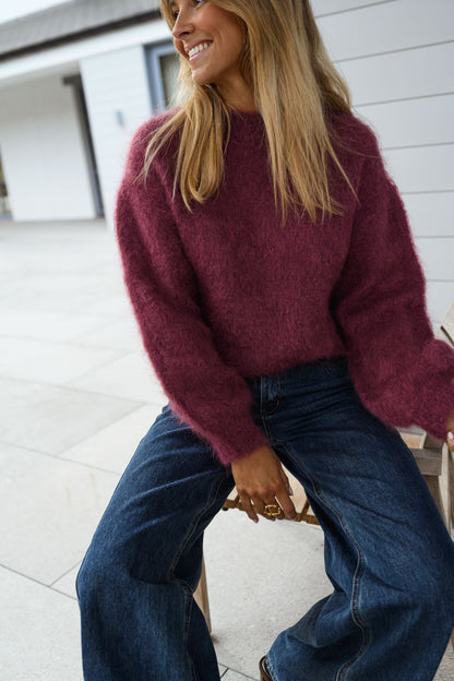 Purple Pieter Sweater