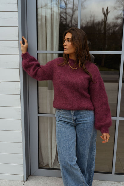 Purple Pieter Sweater