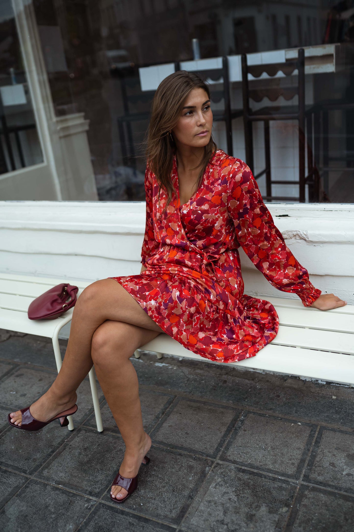 Red Basha Dress