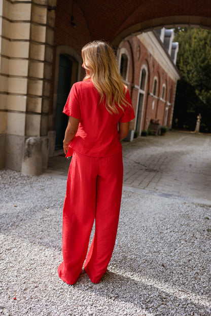 Red Eddy Pants
