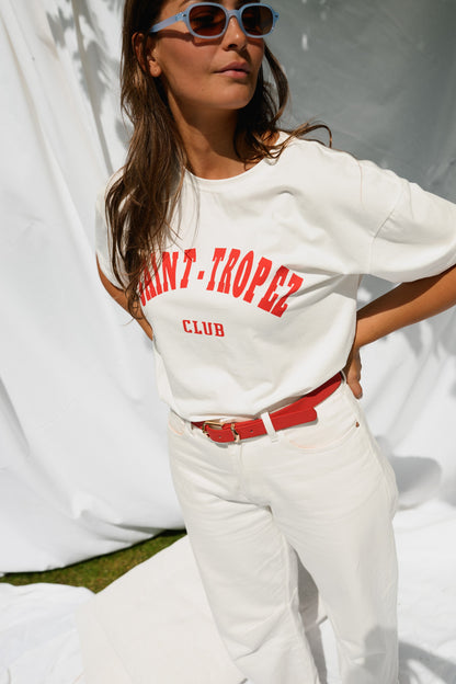 Red Saint Tropez T-Shirt