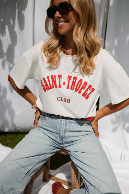Red Saint Tropez T-Shirt