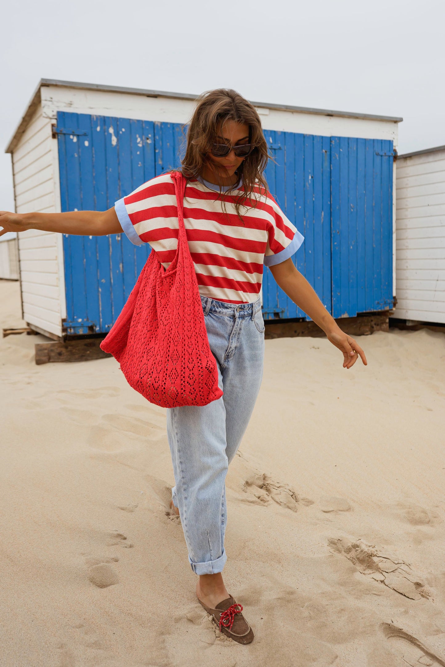 Red Striped Lilian T-Shirt