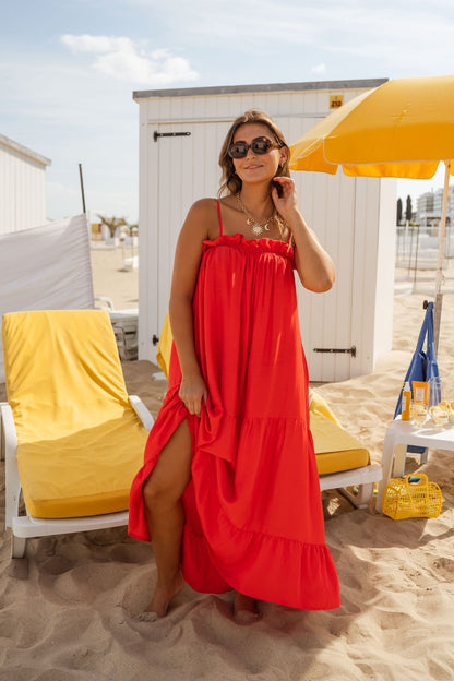 Red Zohali Dress