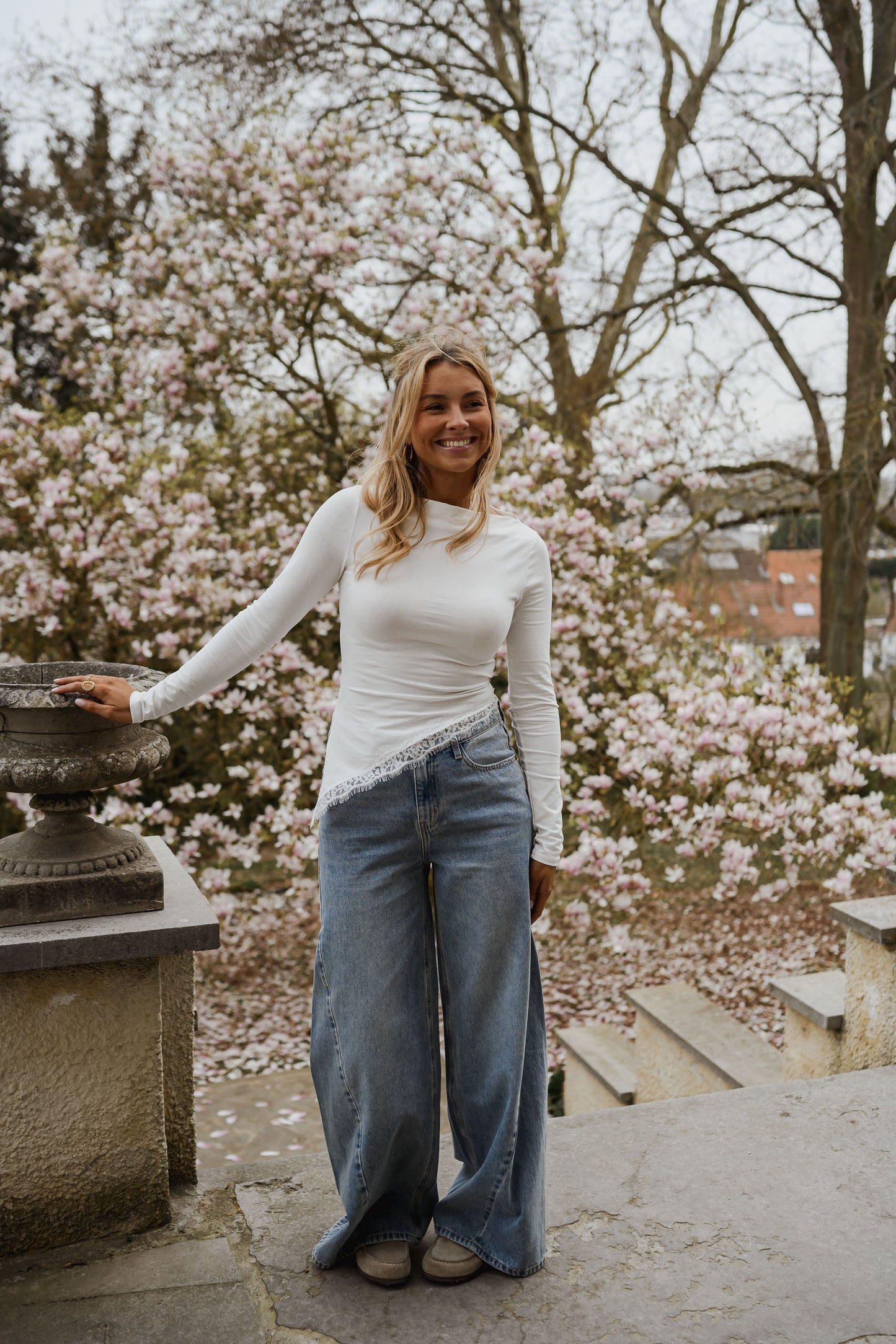 White Alexia T-Shirt