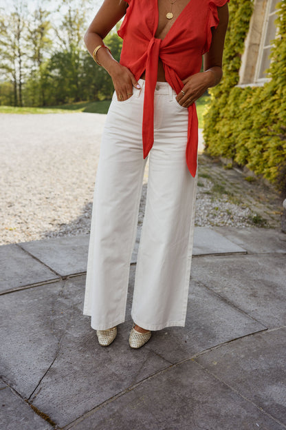 White Dadou Jeans