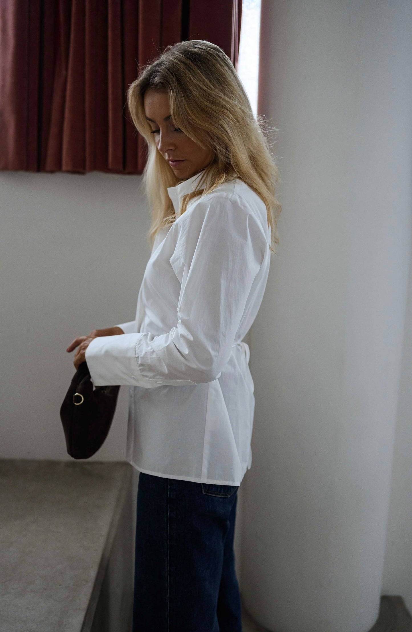 White Evolene Shirt