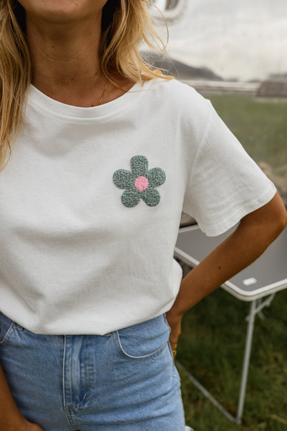 White Flora T-Shirt