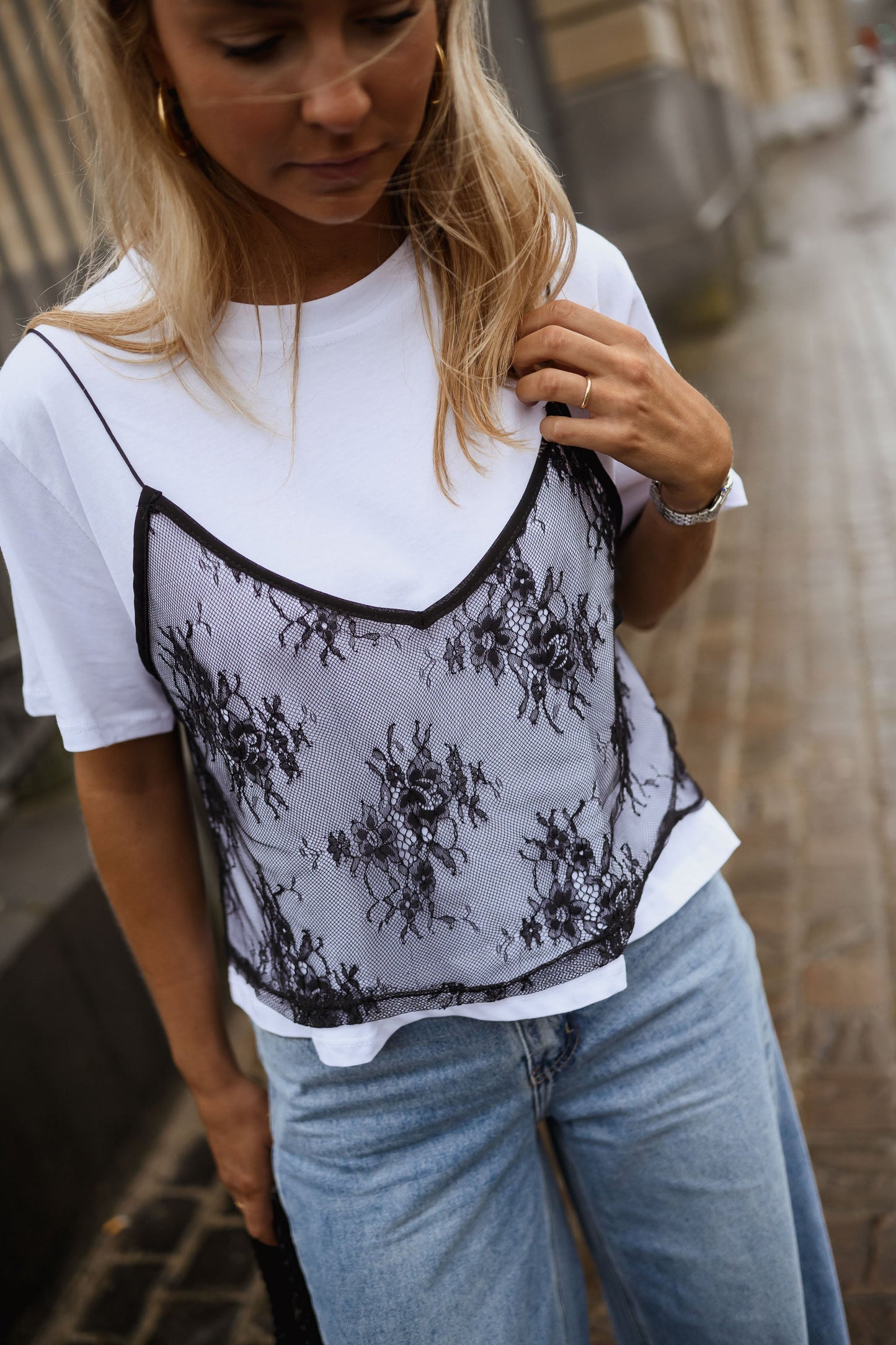 White Gwen T-shirt